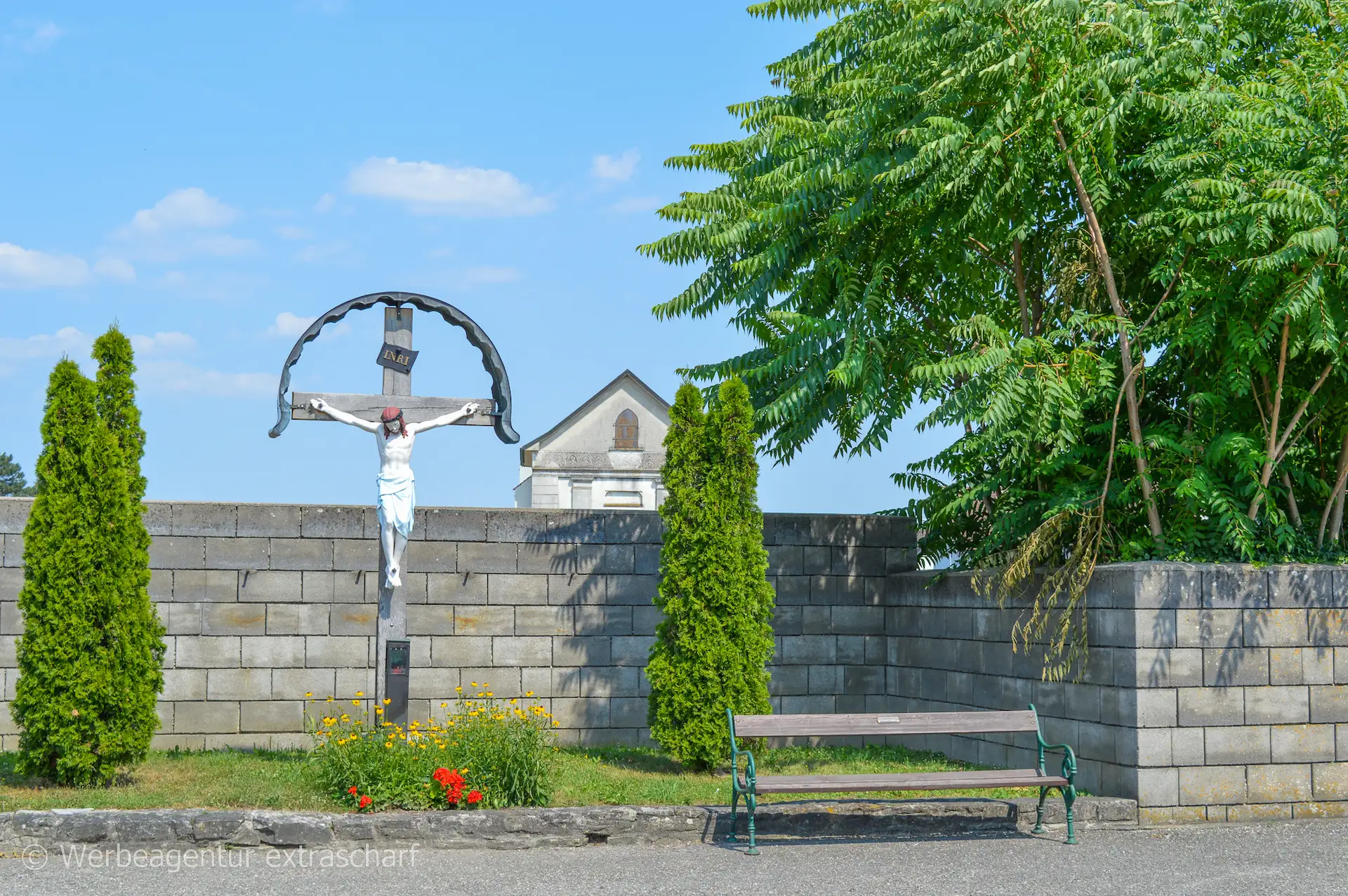 Friedhof Pöchlarn - Außenansicht