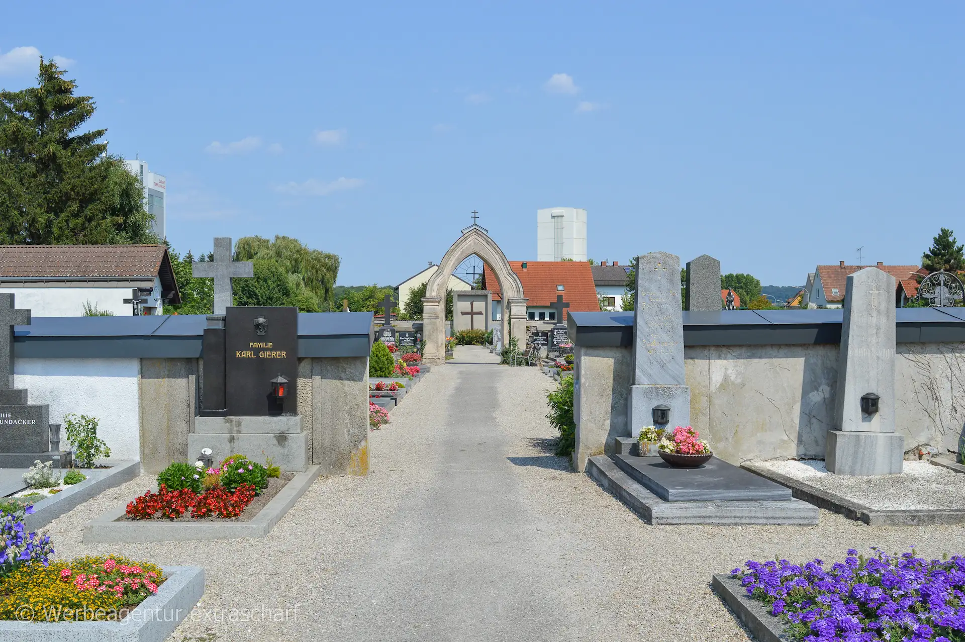Friedhof Pöchlarn - Außenansicht