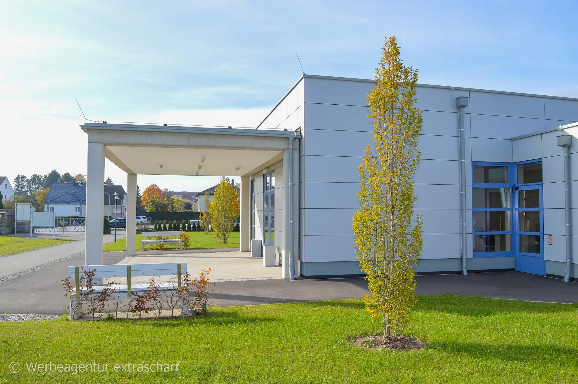 Friedhof Pöchlarn - Außenansicht