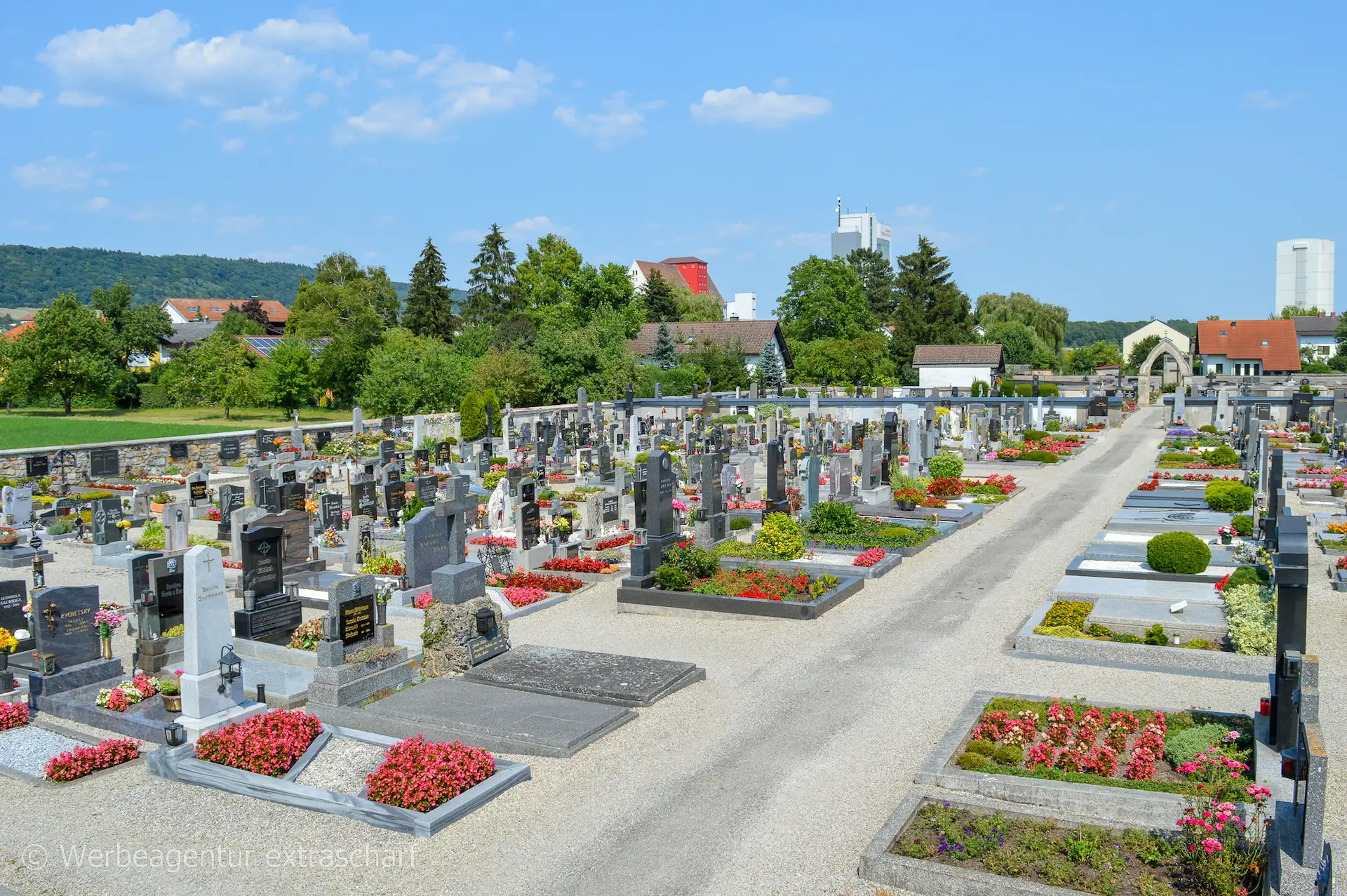 Friedhof Pöchlarn - Außenansicht