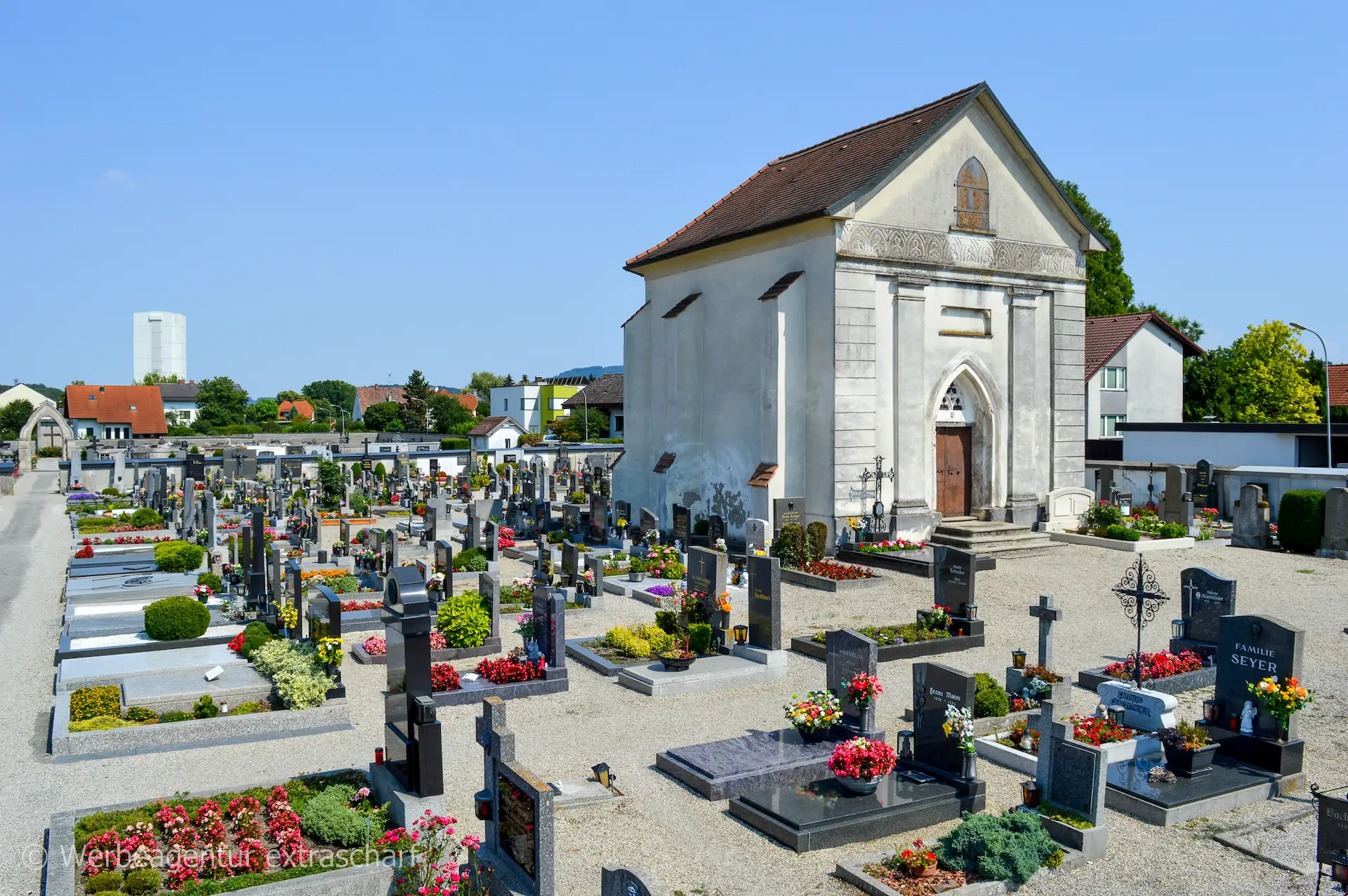 Friedhof Pöchlarn - Außenansicht