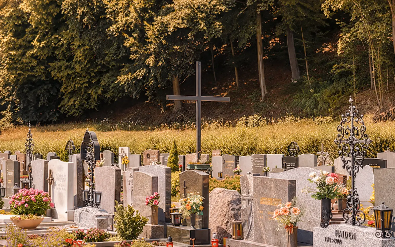 Friedhofsbeisetzung